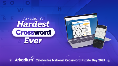 Arkadium Releases the Hardest Crossword Ever to Commemorate National Crossword Day 2024